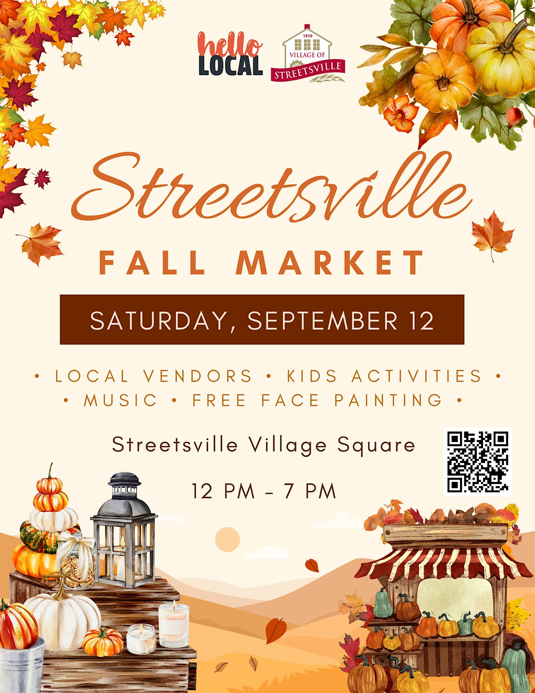 Streetsville's 6th Annual Fall Market